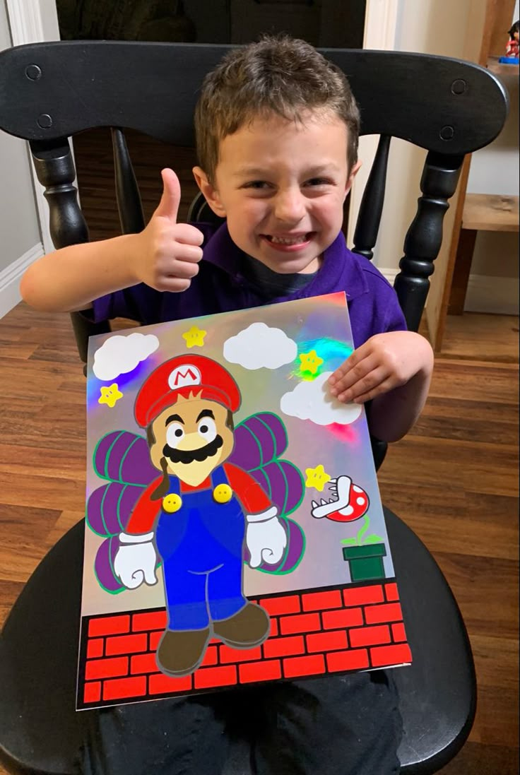 2021 Disguise A Turkey Project - Super Mario for Turkey In Disguise Super Mario