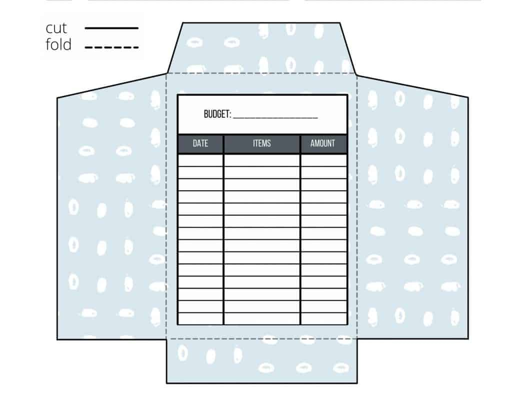 21 Free Printable Cash Envelope Trackers - My Printable Home for Free Printable Cash Envelopes