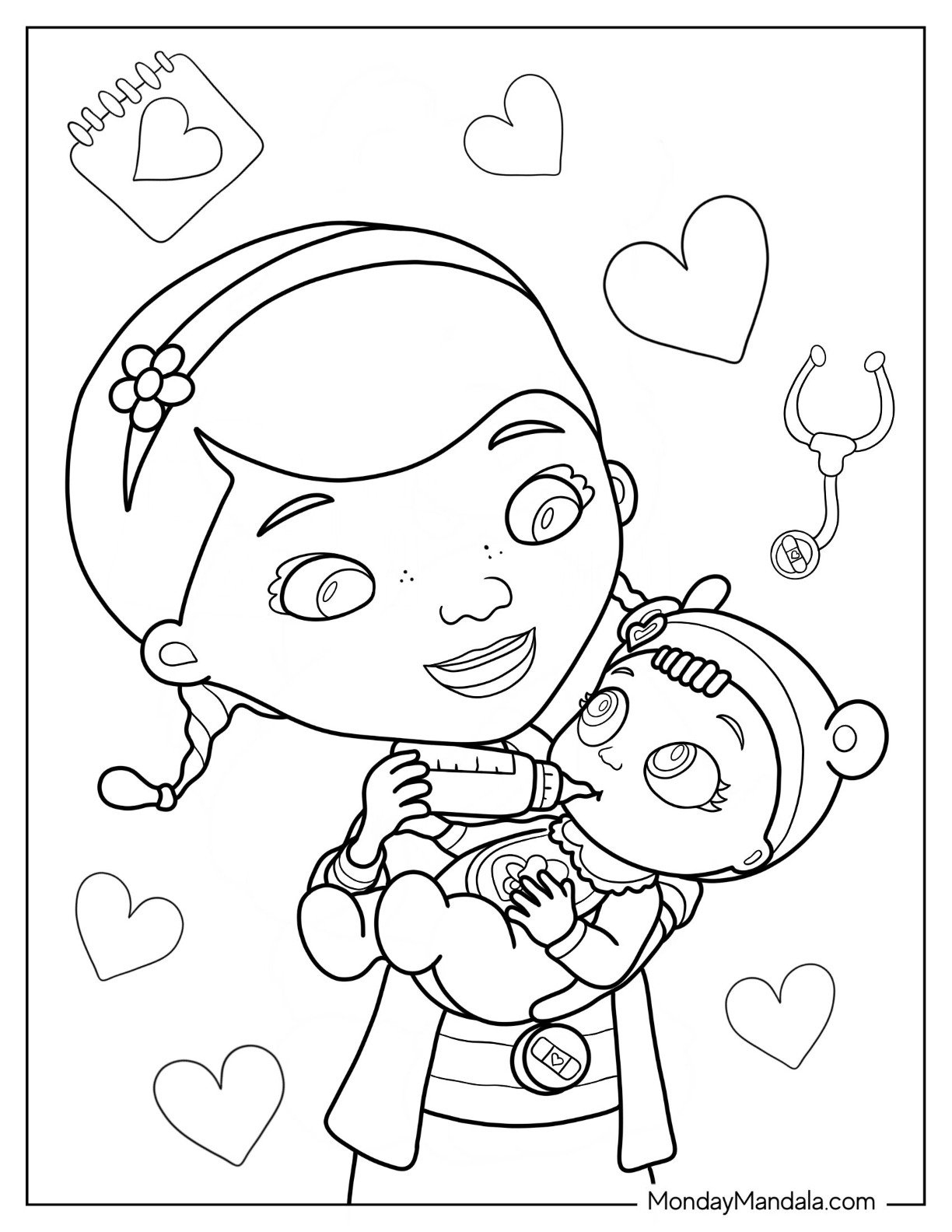 22 Doc Mcstuffins Coloring Pages (Free Pdf Printables) with regard to Doc Mcstuffins Printables Free
