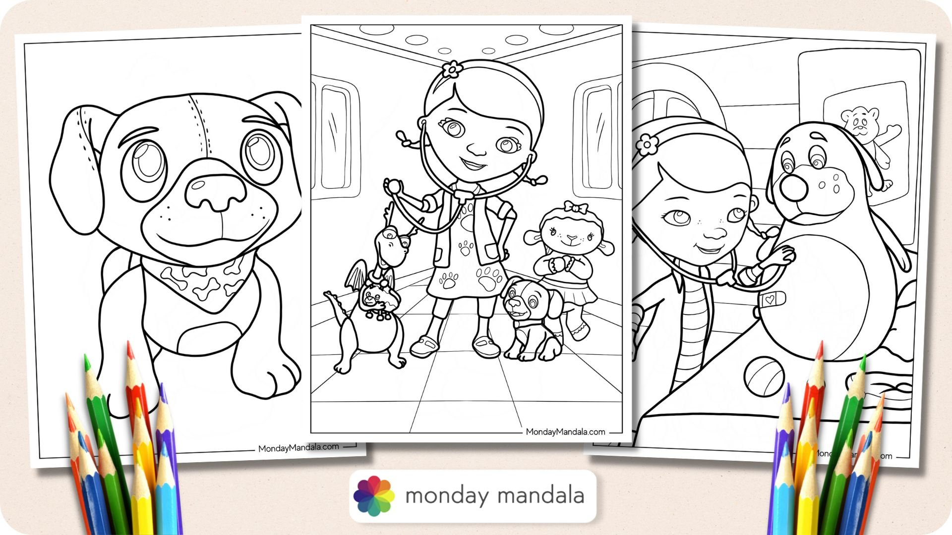 22 Doc Mcstuffins Coloring Pages (Free Pdf Printables) within Doc Mcstuffins Printables Free