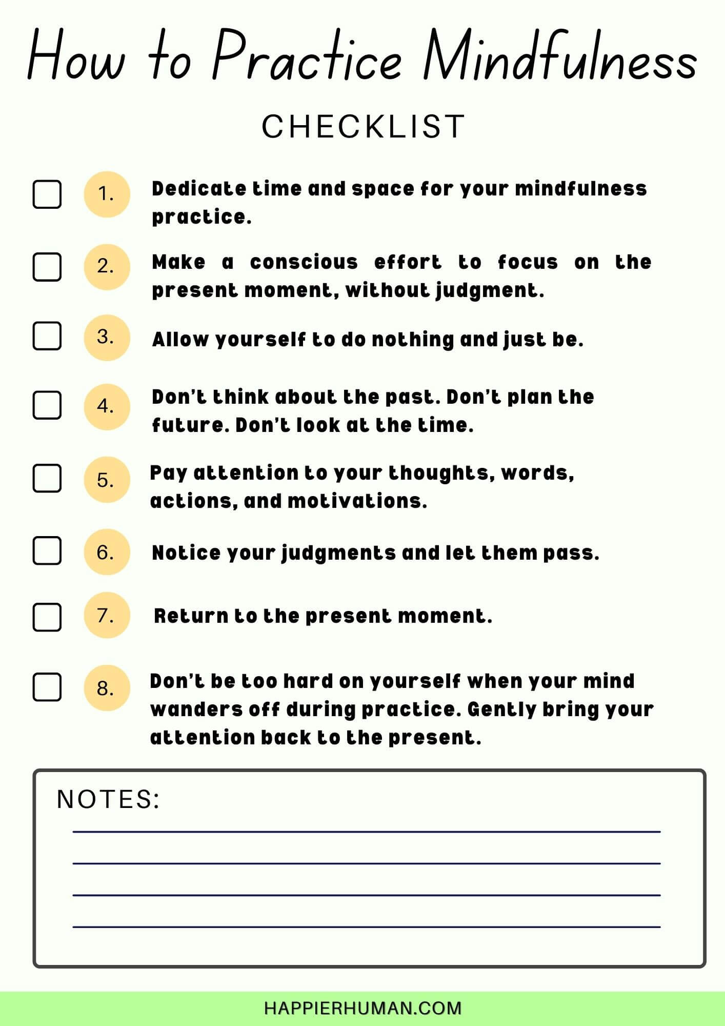23 Printable Mindfulness Worksheets For Adults In 2024 - Happier Human with Free Printable Mindfulness Worksheets