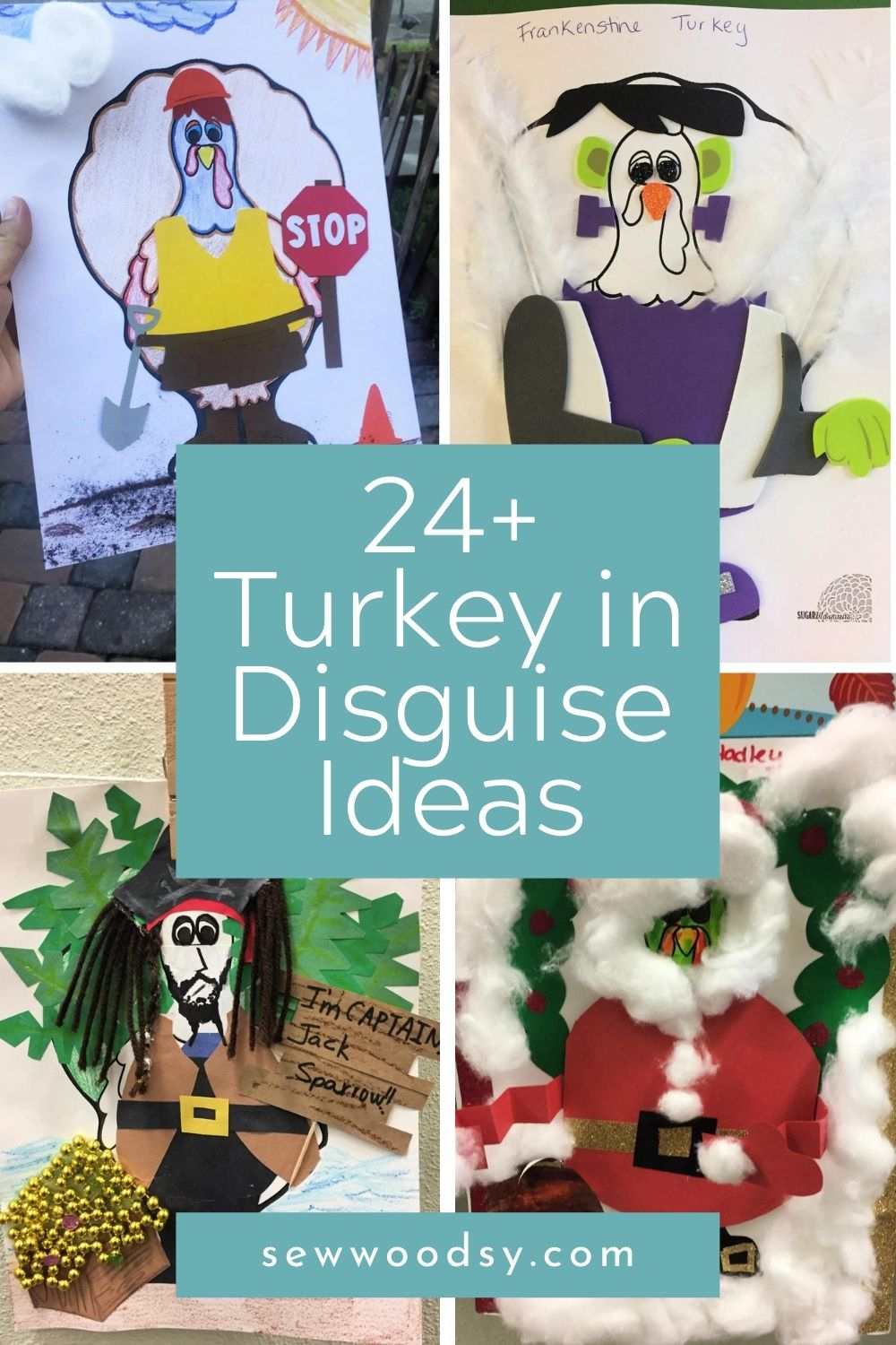 24+ Turkey In Disguise Ideas - Sew Woodsy for Turkey In Disguise Kindergarten Project