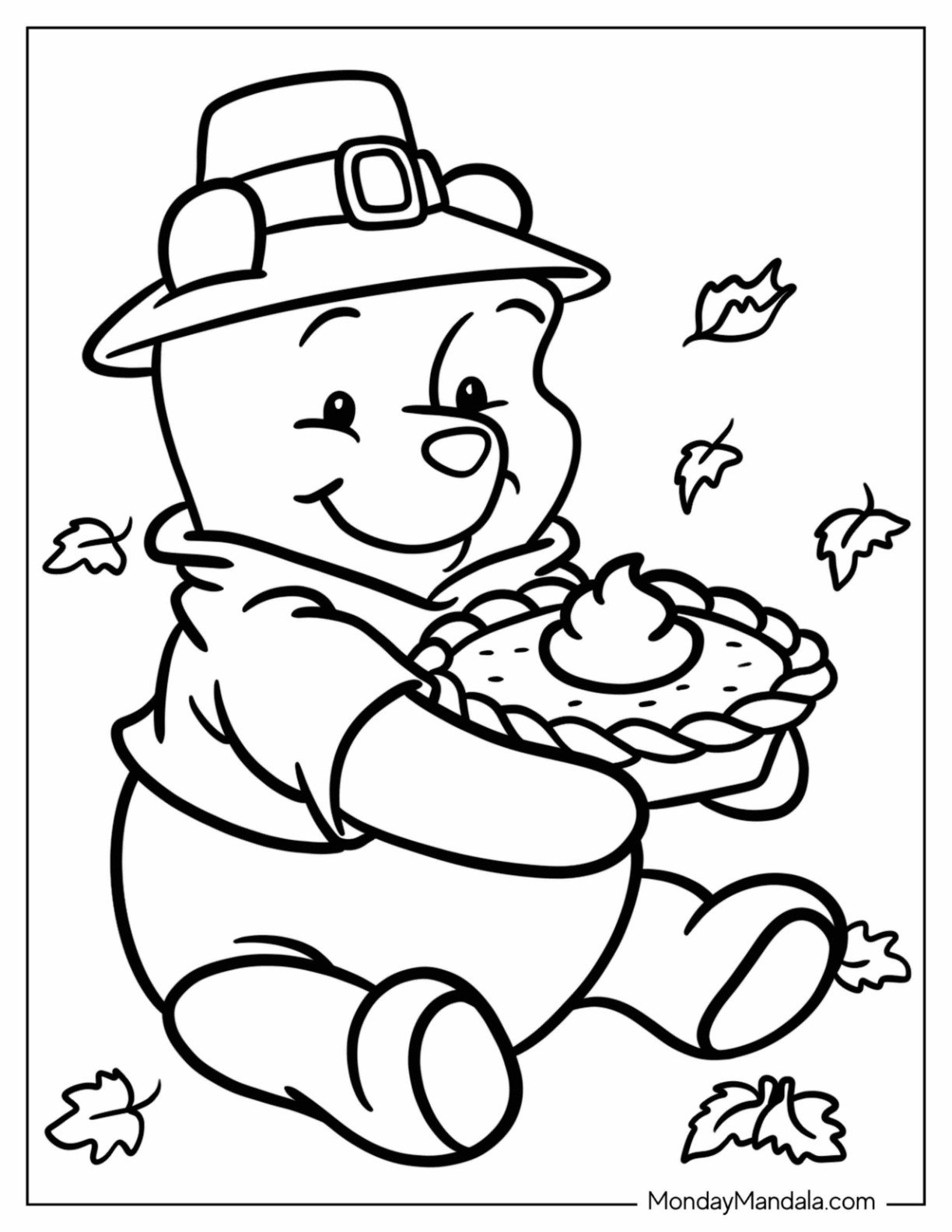 28 Disney Thanksgiving Coloring Pages (Free Printables) regarding Printable Disney Thanksgiving Coloring Pages