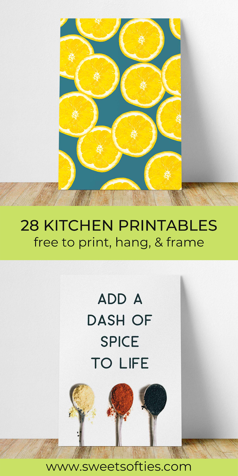 28 Free Kitchen Printables - Sweet Softies pertaining to Free Kitchen Wall Art Printables
