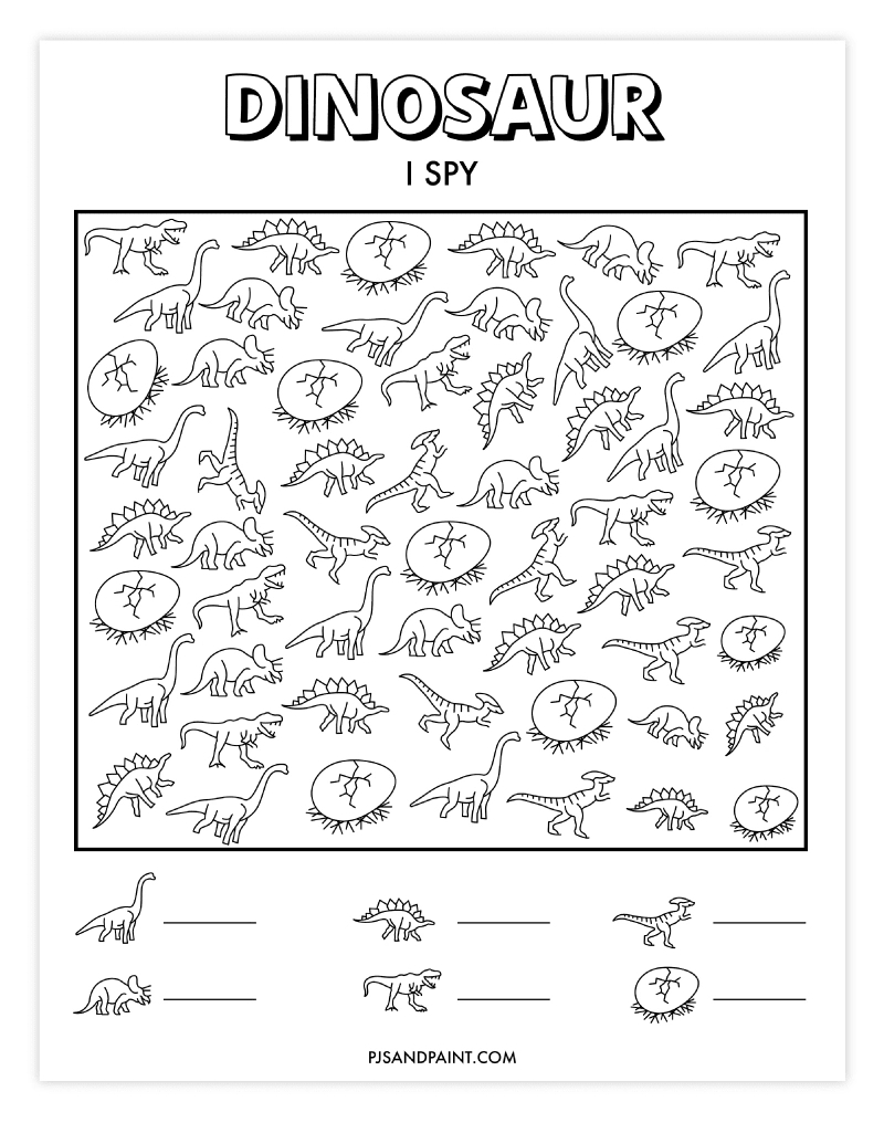 28 Free Printable I Spy Games - Pjs And Paint regarding I Spy Free Printable