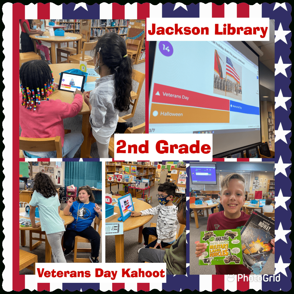2Nd Grade Celebrates Veterans Day – Jackson Elementary Library pertaining to Cheryl Dyson Veterans Day Poem
