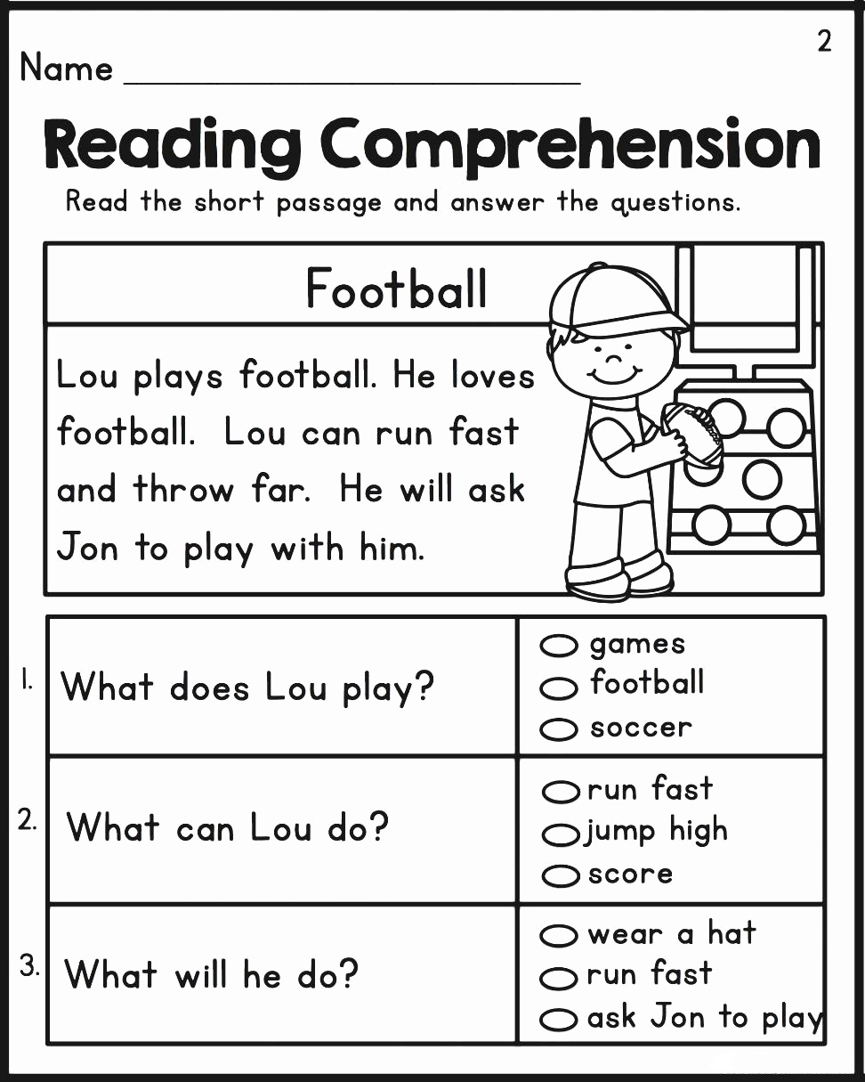 2Nd Grade Printable Fluency And Reading Comprehension Passages regarding Reading Worksheets Printable For 2nd Grade