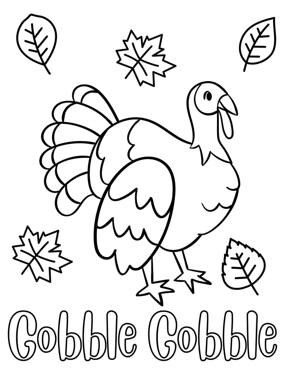 30 Free Thanksgiving Turkey Coloring Pages For Kids - Prudent in Thanksgiving Color Sheet Printable Free