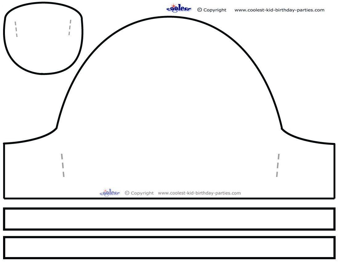 30 Printable Nurse Hat Template – Simple Template Design with Printable Pirate Hat Template