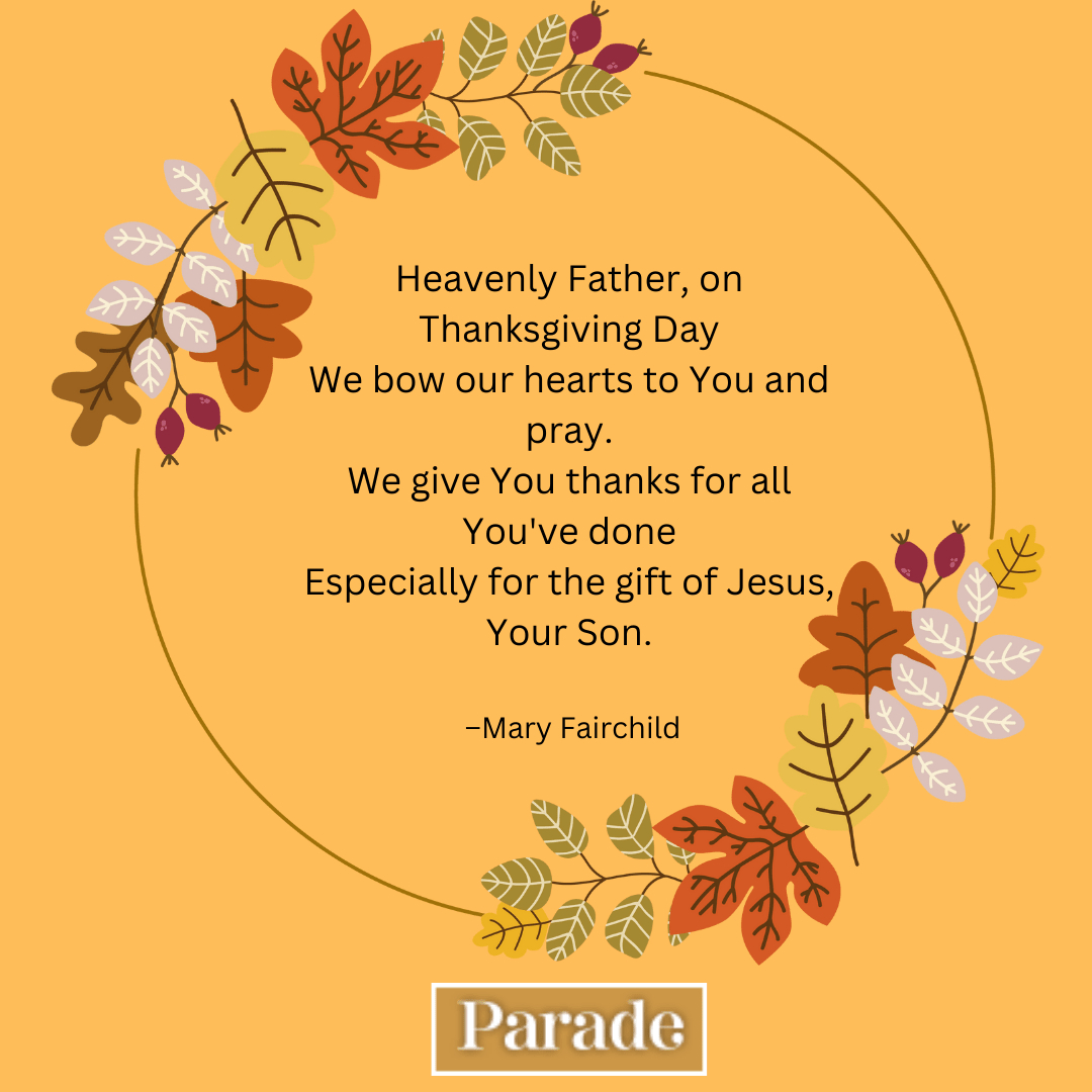 30 Thanksgiving Poems To Read At The Table - Parade intended for Thankful Poems For Thanksgiving
