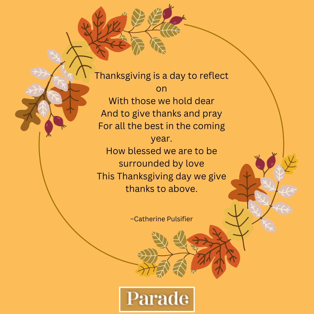 30 Thanksgiving Poems To Read At The Table - Parade pertaining to Giving Thanks Poems Prayers And Praise Songs Of Thanksgiving
