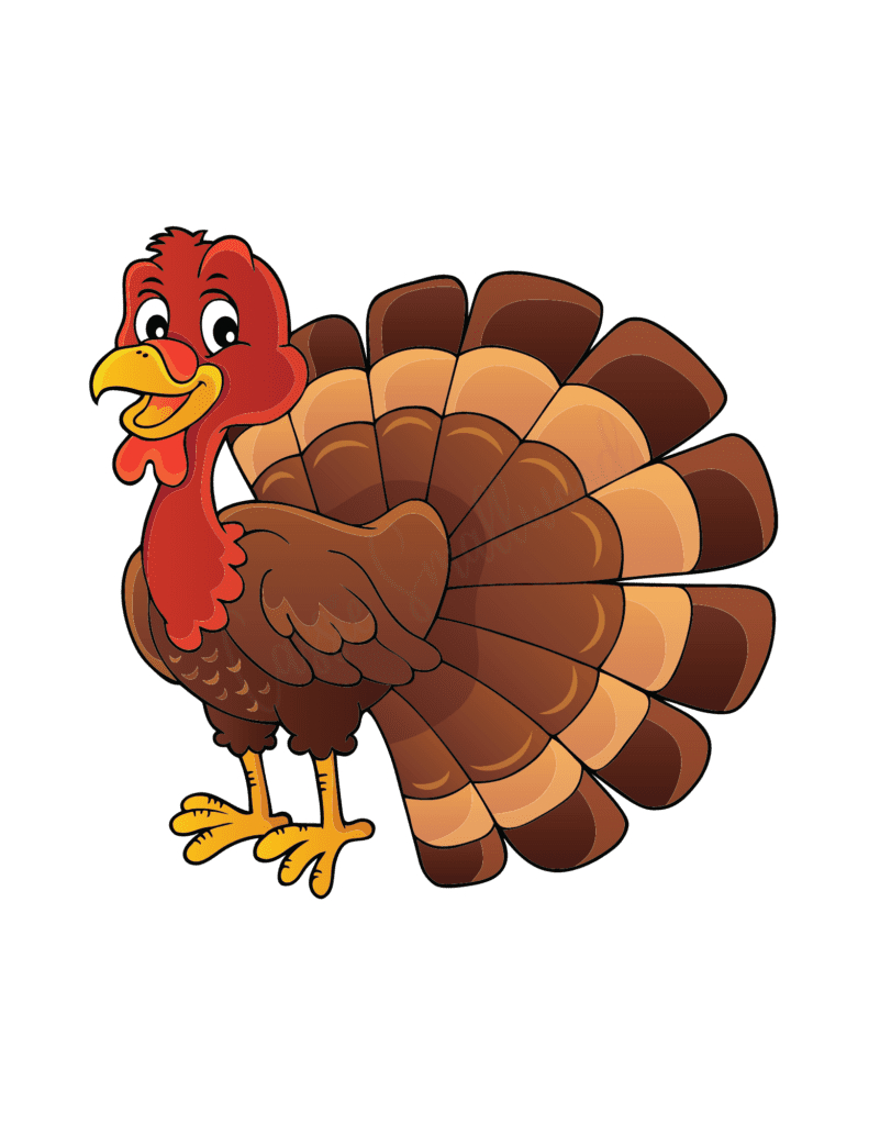 31 Cutest Turkey Templates - Cassie Smallwood within Free Printable Turkey Pictures