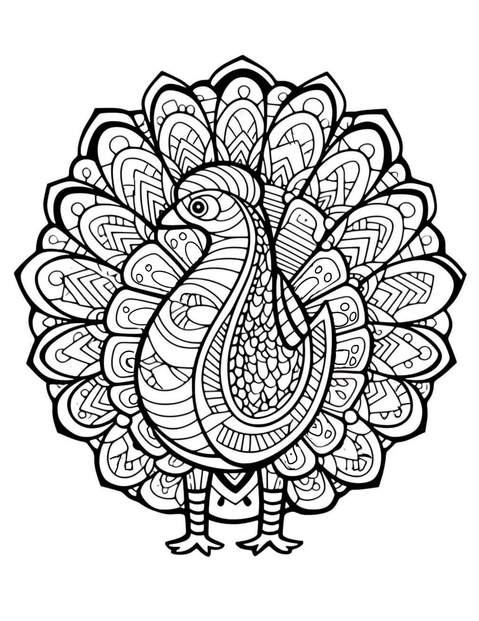 32 Thanksgiving Coloring Pages For Kids And Adults - Our Mindful Life pertaining to Thanksgiving Adult Coloring Pages Printable