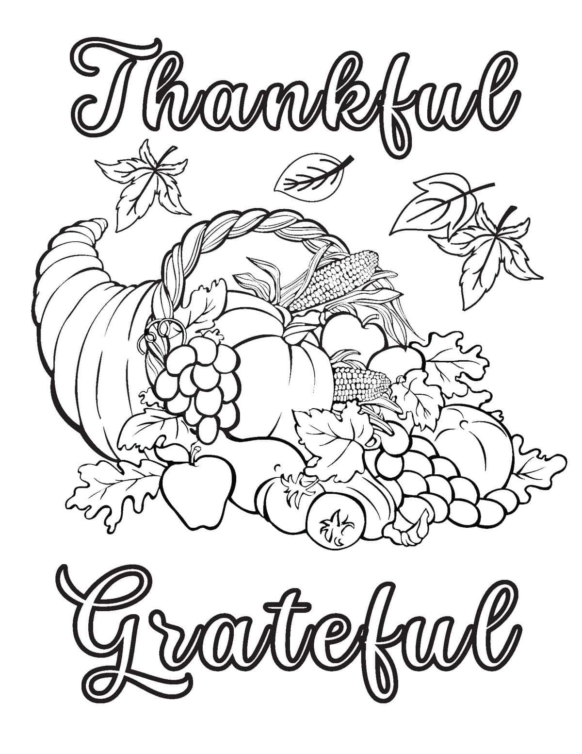 45 Free Thanksgiving Coloring Pages For Kids And Adults - Prudent in Thanksgiving Coloring Pages For Adults Printable