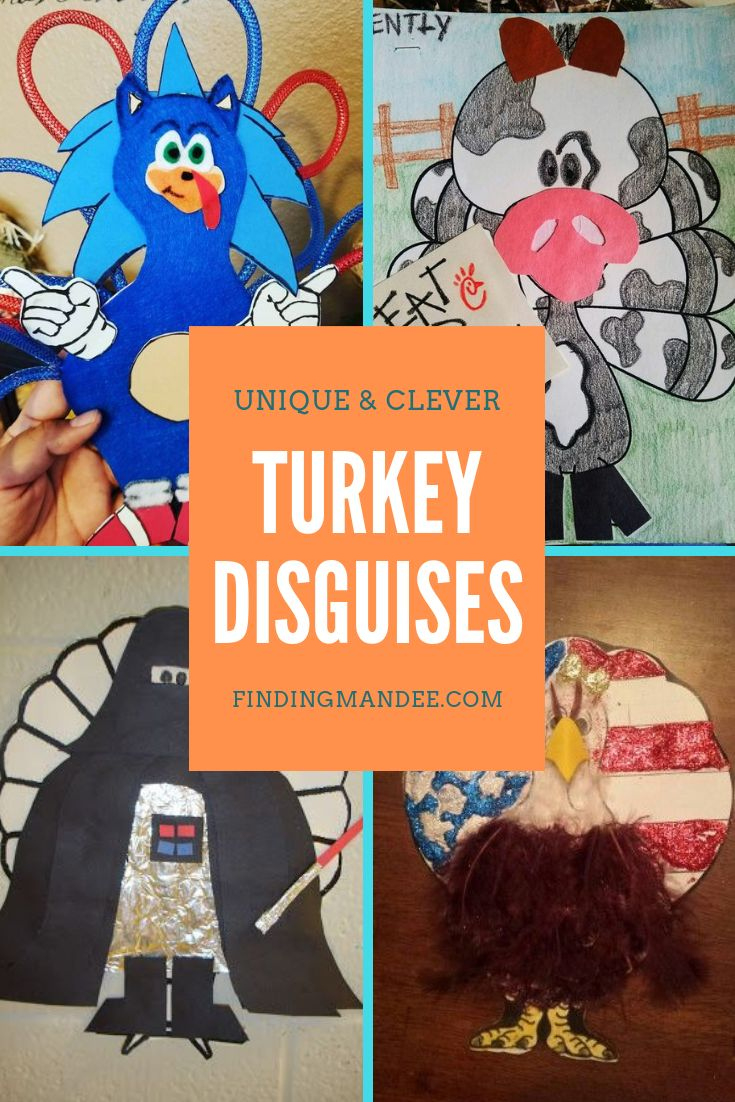 47 Of The Best Turkey Disguises On The Internet - Finding Mandee with regard to Turkey In Disguise Pinterest