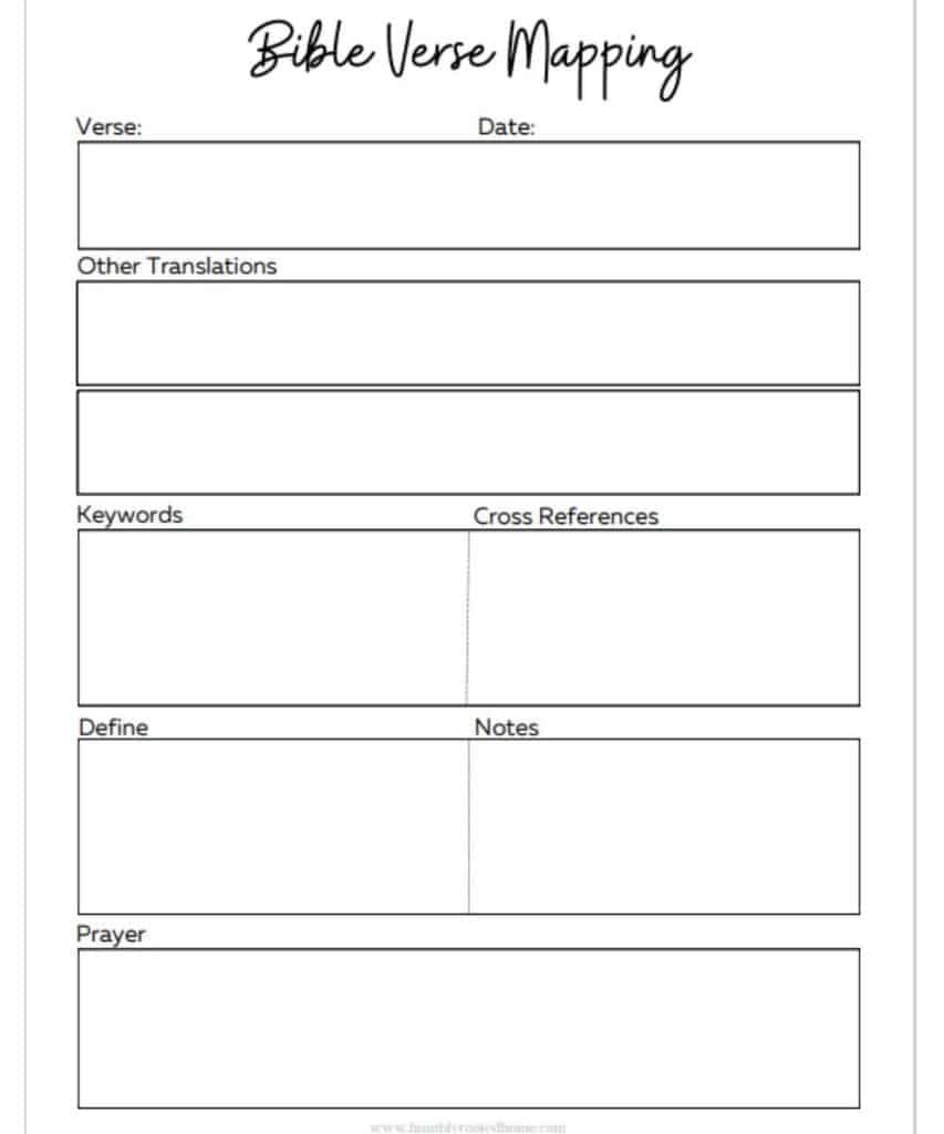 5 Free Printable Bible Study Worksheets For Christian Women! with regard to Free Printable Bible Studies For Small Groups