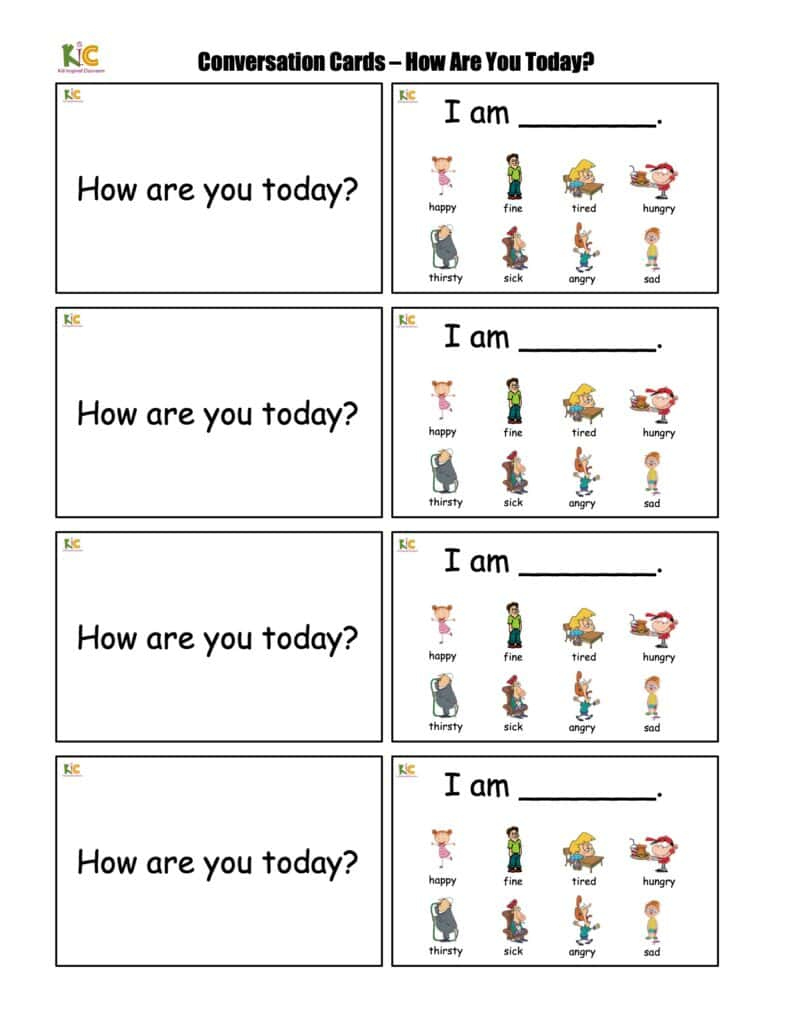 5 Wonderful Speaking Activities For Ells With Conversation Task intended for Speaking Worksheets Printable For Esl Students