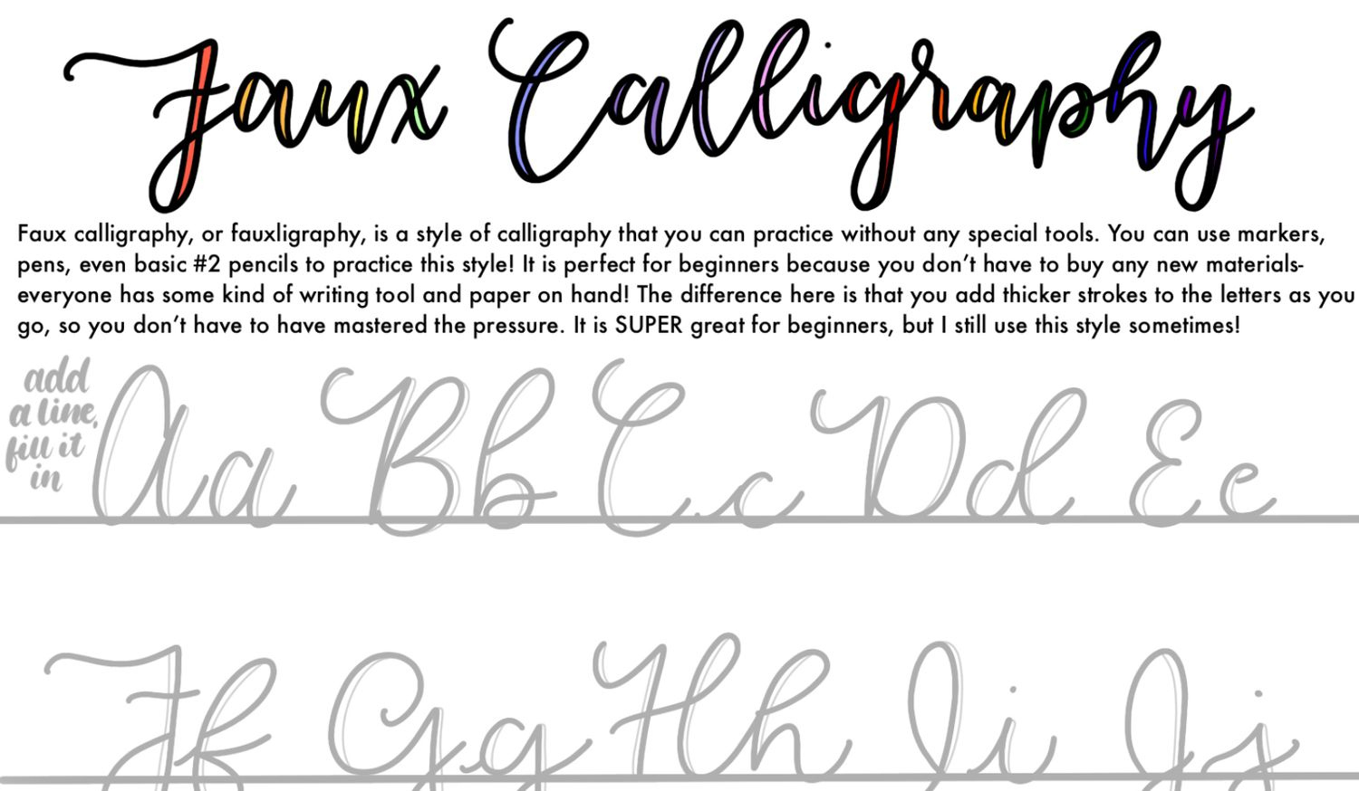 9 Free Calligraphy Practice Sheets - Worksheets Library throughout Calligraphy Worksheets Free Printable