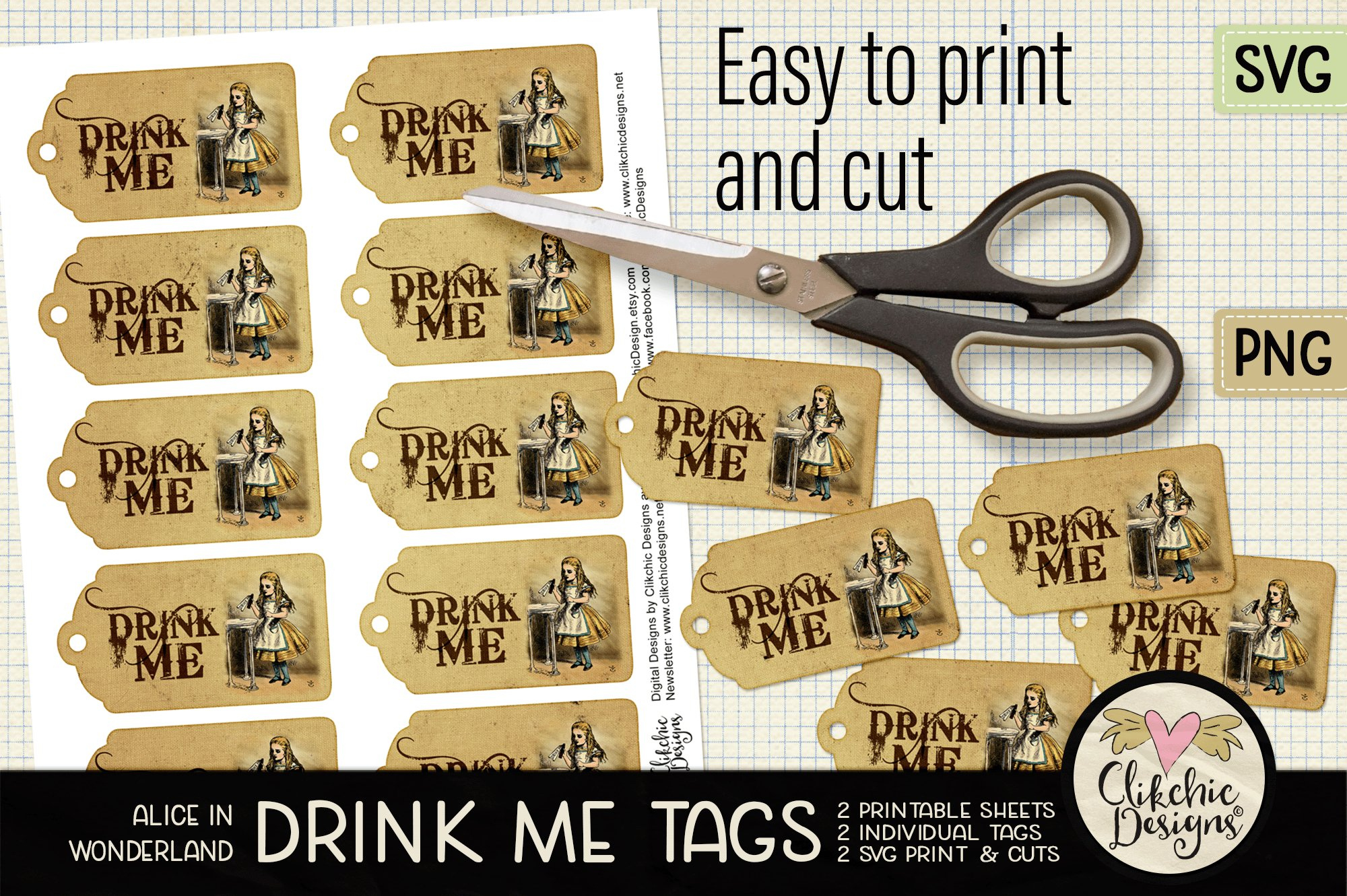 Alice In Wonderland Cheshire Cat Drink Me Printable Tags pertaining to Free Printable Alice In Wonderland Drink Me Labels Printable