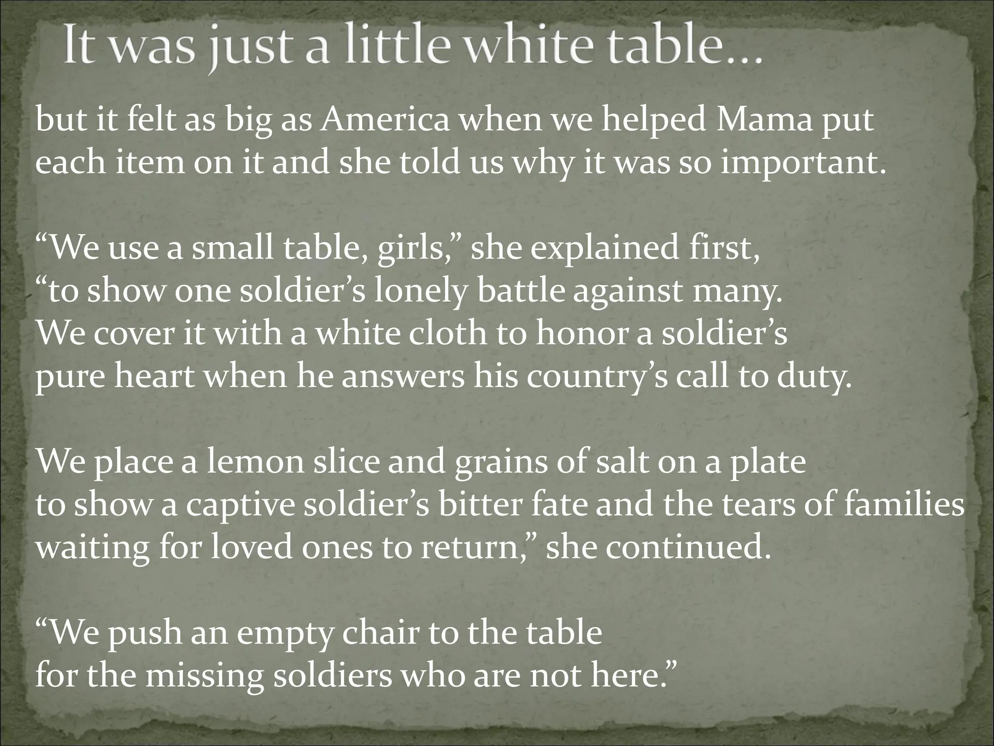 America&amp;#039;S White Table Veterans Day 2023 (1).Pdf intended for Veterans Day White Table Poem