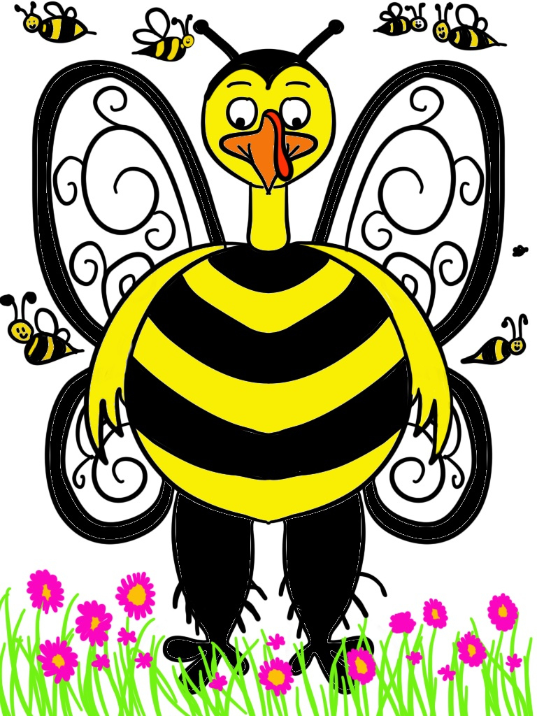 Art Sub Lessons: Art Sub Plan - Thanksgiving Lesson pertaining to Turkey In Disguise Bumblebee