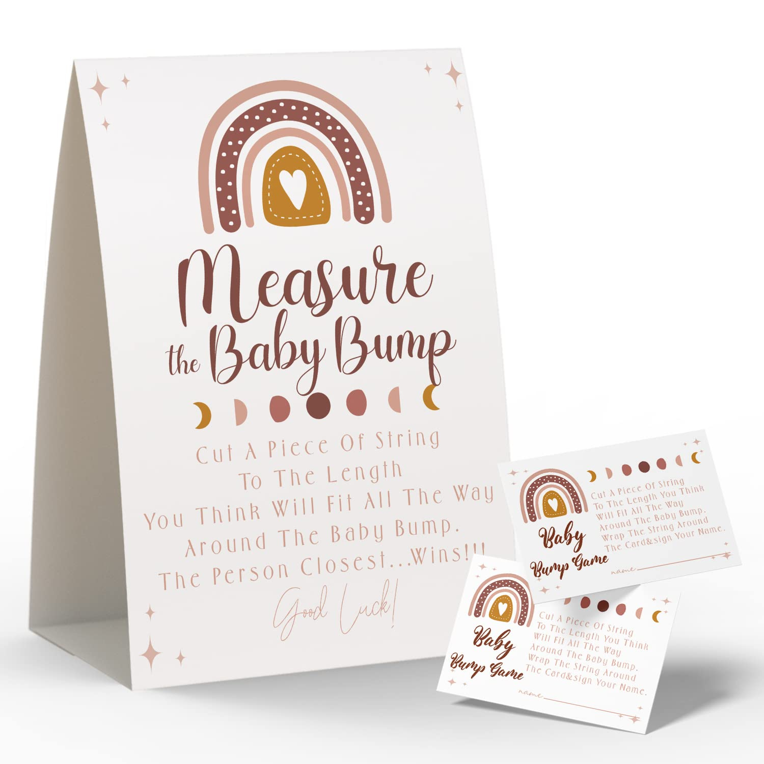 Baby Shower Games Set: Measure Mommy&amp;#039;S Belly &amp;amp; Advice Cards - Fun Mommy  Belly Size Game Kit (Niu-K03) regarding Measure Mommy&amp;amp;#039;s Belly Free Printable