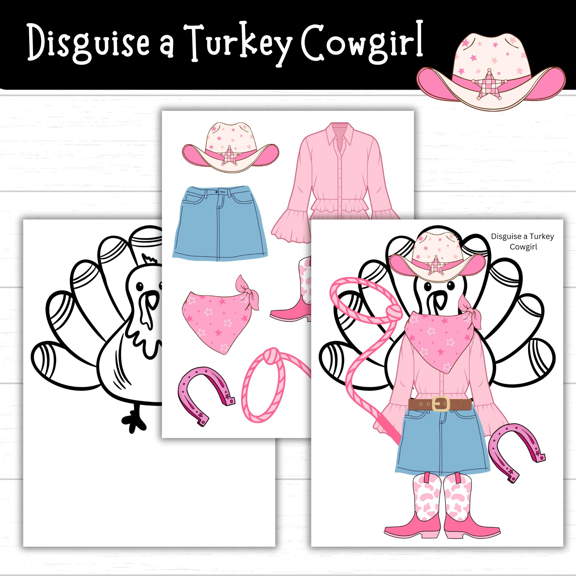 Barbie Turkey Disguise - Etsy pertaining to Barbie Turkey in Disguise