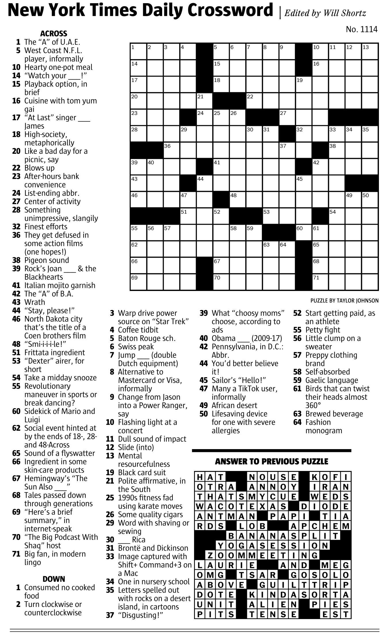 Bd5D1537-Cb3F-4F7E-9B54- inside Seattle Times Crossword Printable