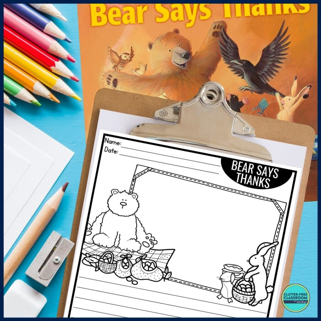 Bear Says Thanks Activities And Lesson Plans For 2026 - Teaching throughout Bear Says Thanks Free Printables
