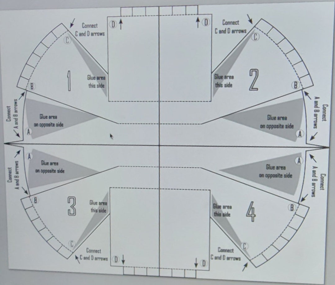 Beer Box Cowboy Hat Template Pdf And Svg - Etsy throughout Free Printable Beer Box Cowboy Hat Template
