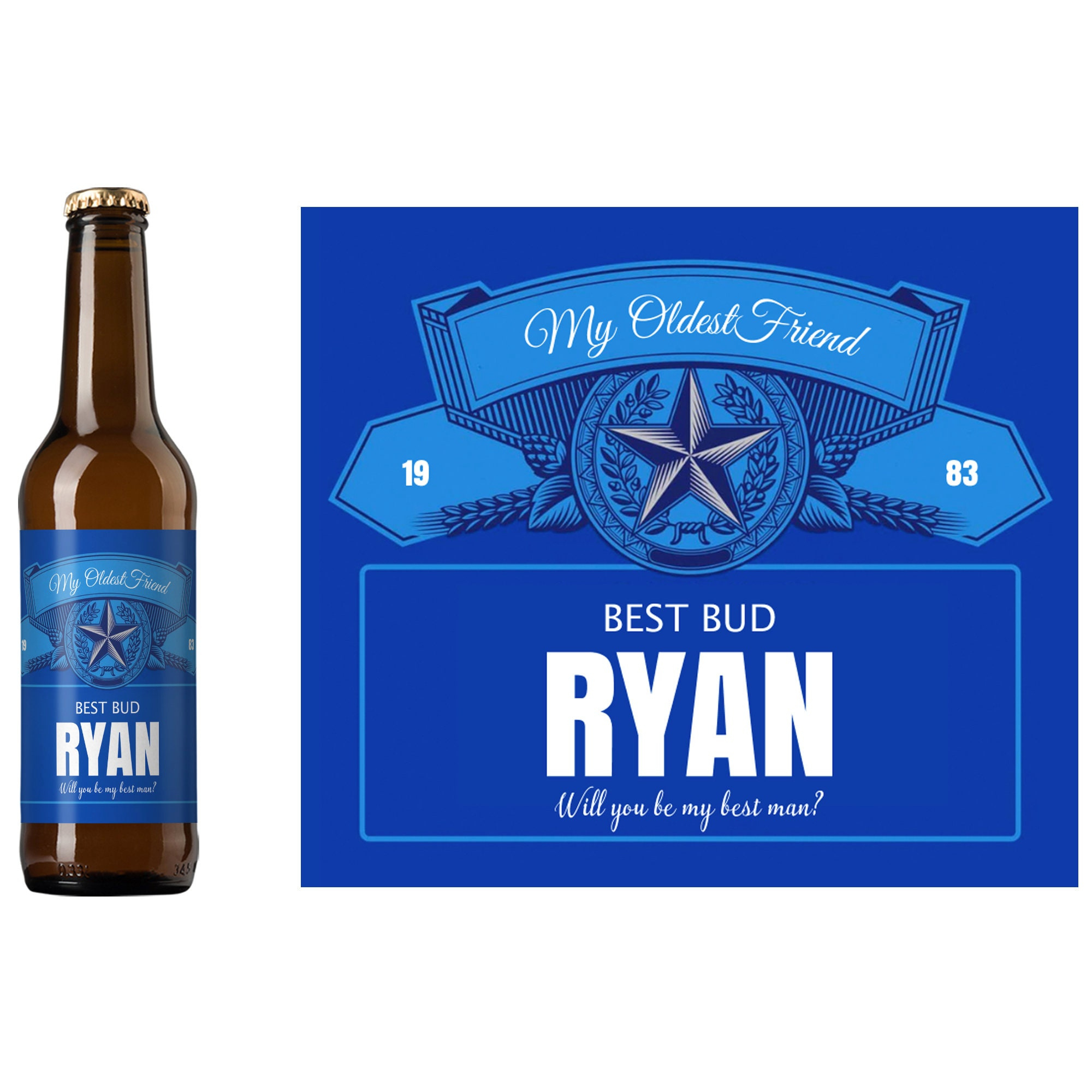 Best Bud Benutzerdefinierte Hochzeit Bier Label | Hochzeitsparty with regard to Printable Bud Light Label