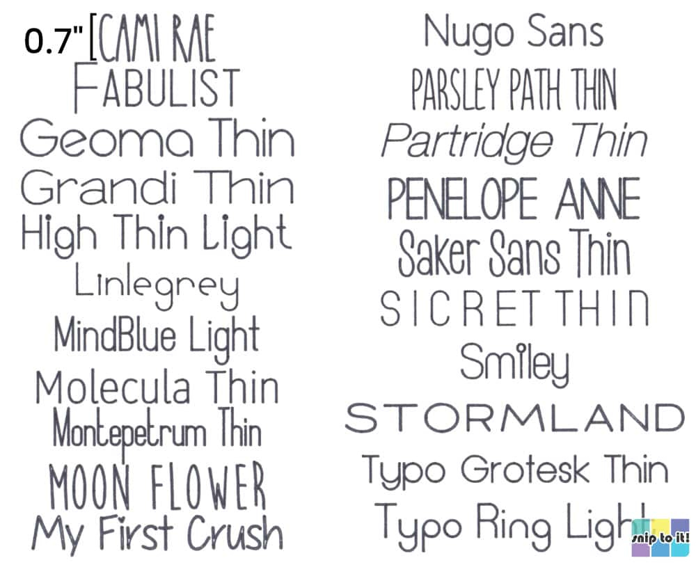 Best Writing Fonts For Cricut: 117 Free + Cricut Writing Font intended for Free Printable Cricut Font Cheat Sheet