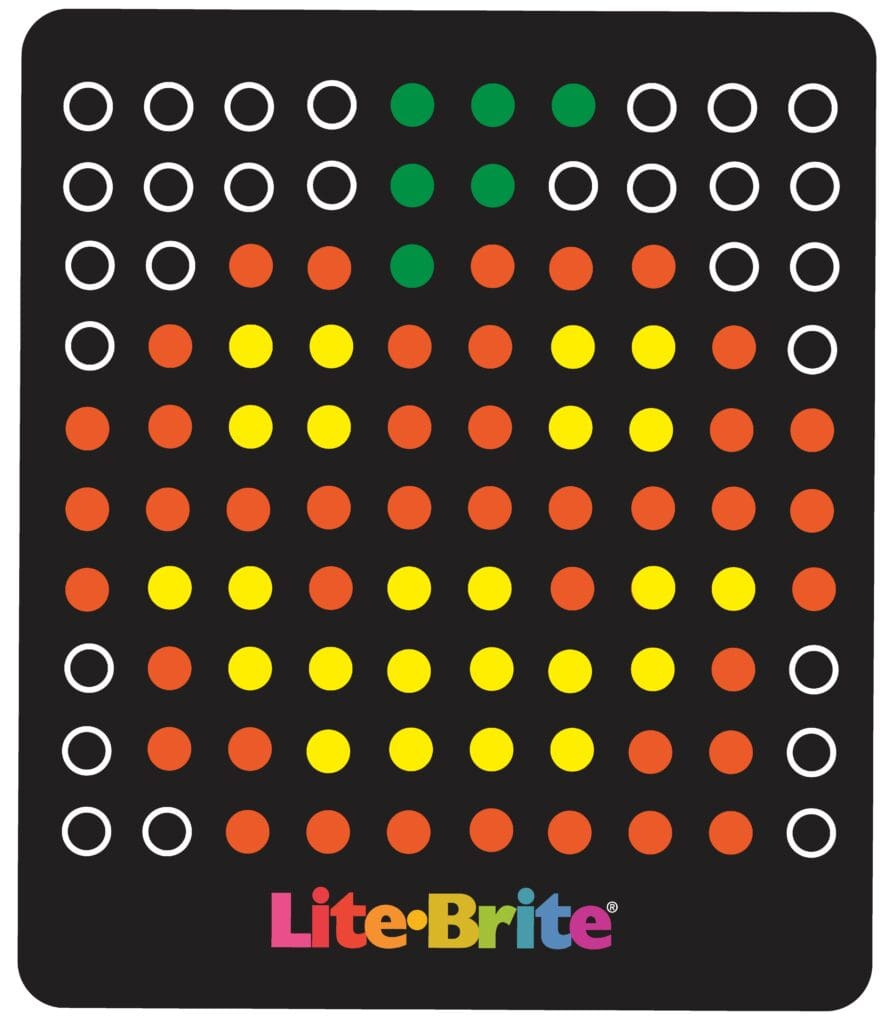 Brite Templates Printable Lite Brite Refills Light Brite Patterns intended for Lite Brite Printables Free