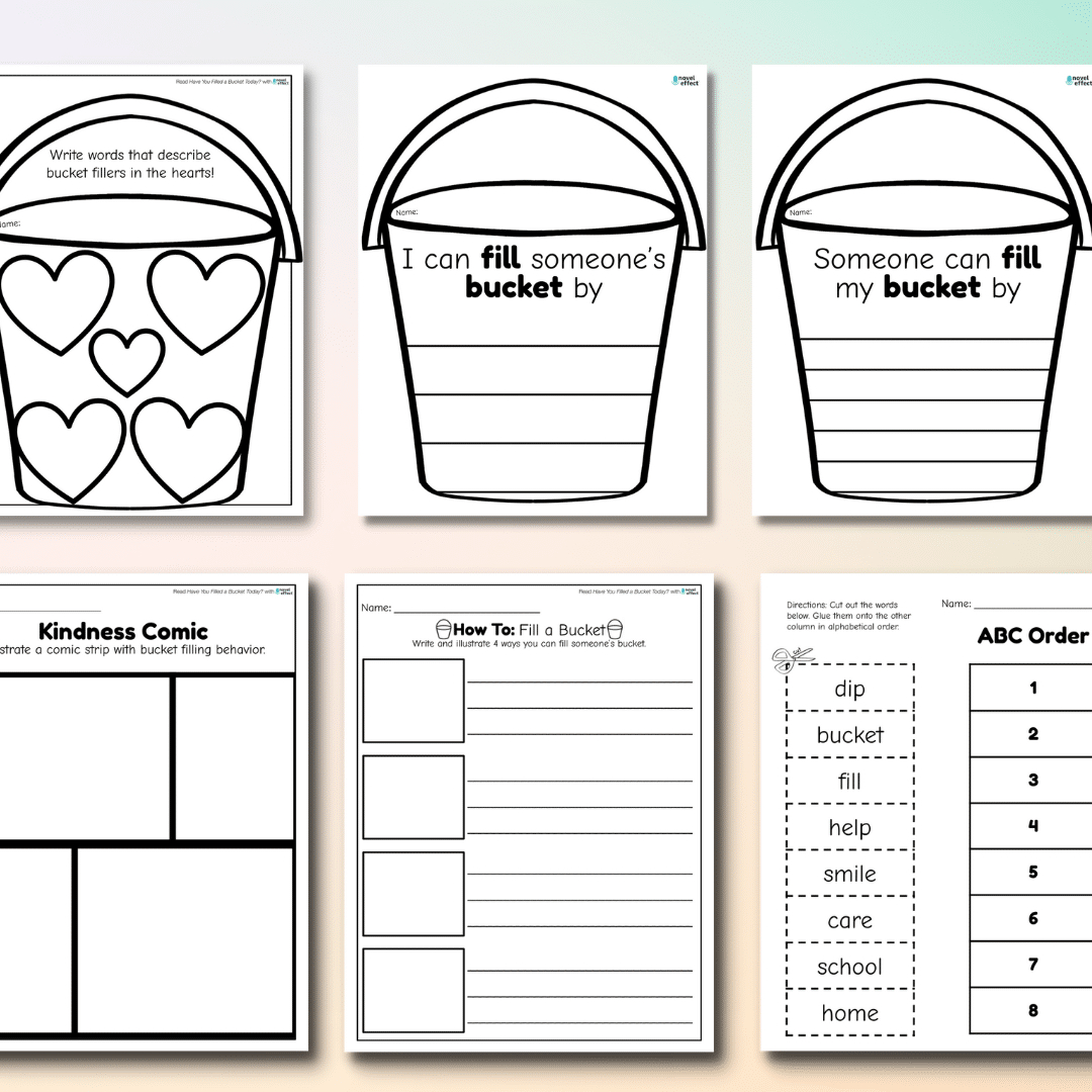 Bucket Filler Template Worksheet (Lehrer Gemacht) - Worksheets Library within Free Bucket Filler Printables