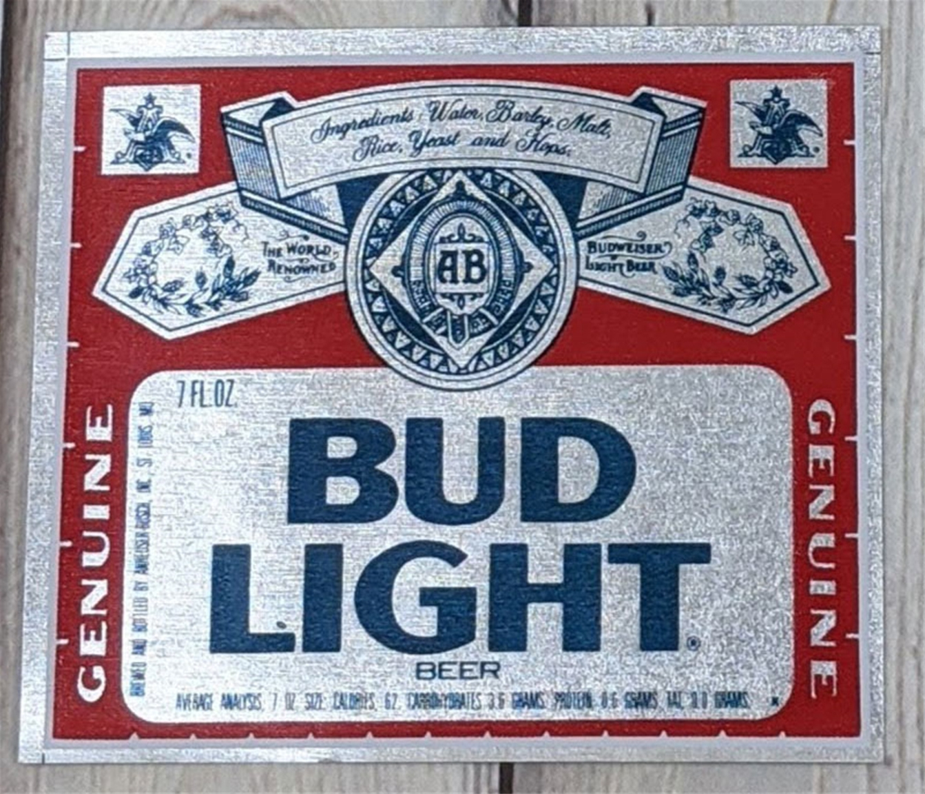 Bud Light Beer Label throughout Printable Bud Light Label