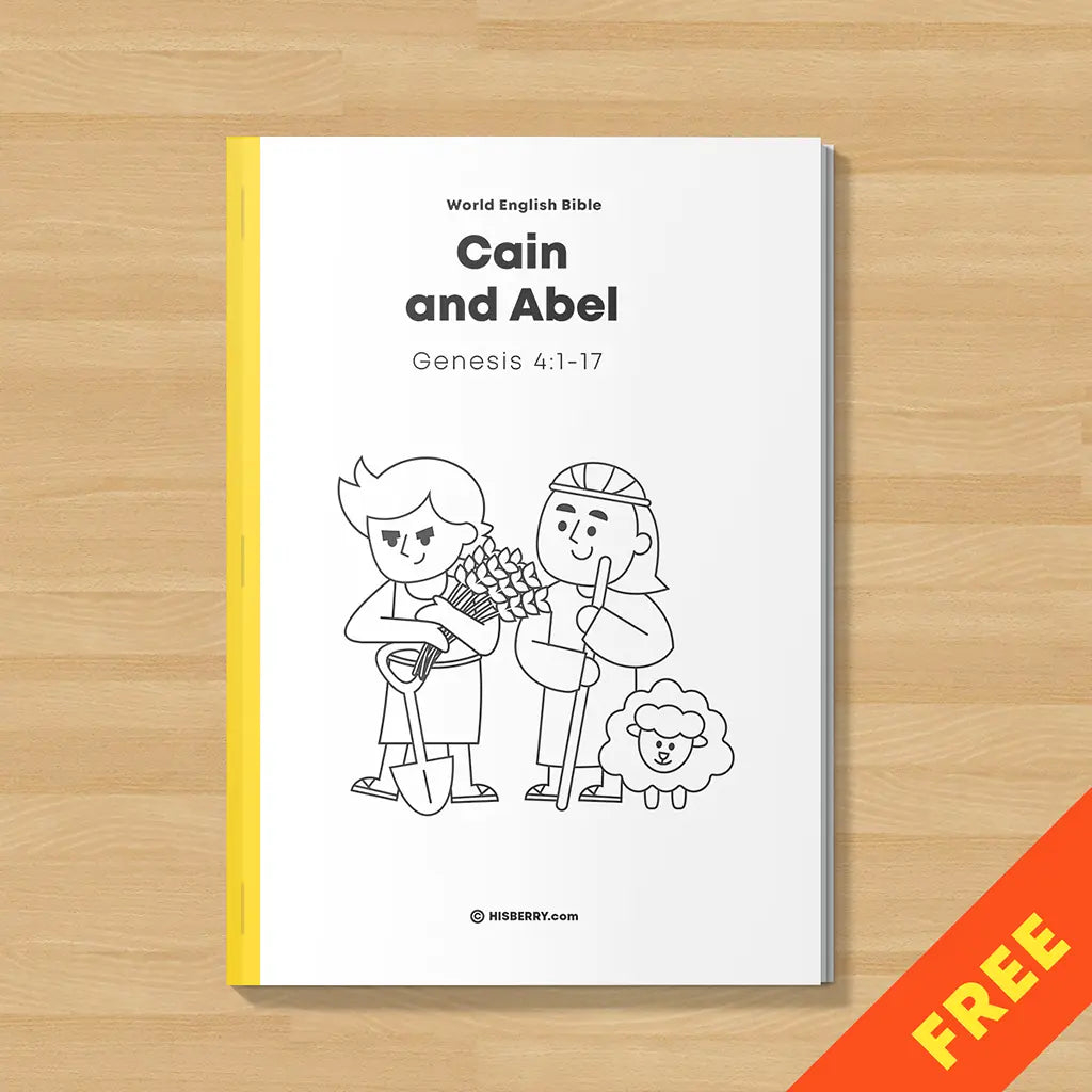 Cain And Abel-Bible Minibook Printable For Kid - Hisberry regarding Cain And Abel Printable Story