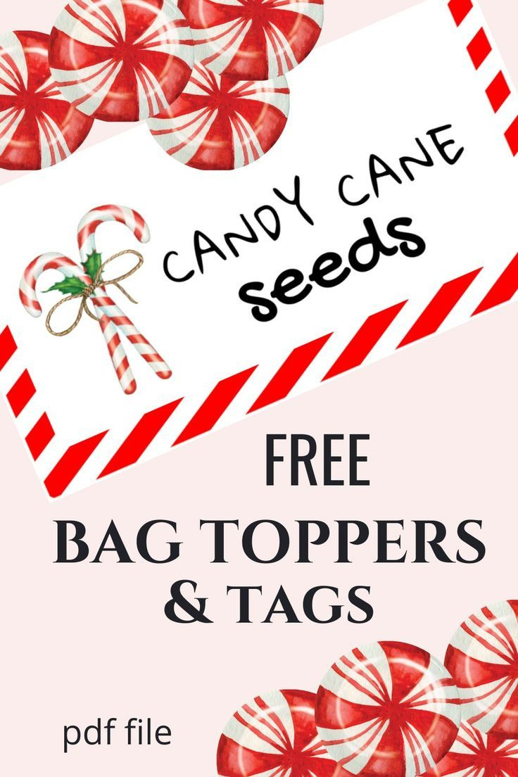 Candy Cane Seeds - Christmas Printable with regard to Candy Cane Seeds Free Printable