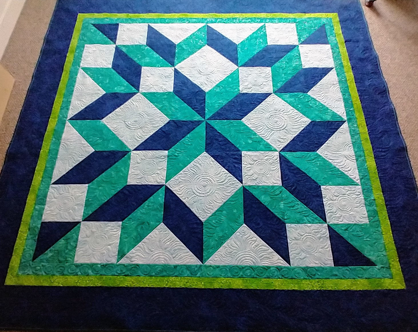 Carpenter'S Star Pdf Quilt Pattern - Etsy Uk regarding Printable Carpenter's Wheel Quilt Pattern Free