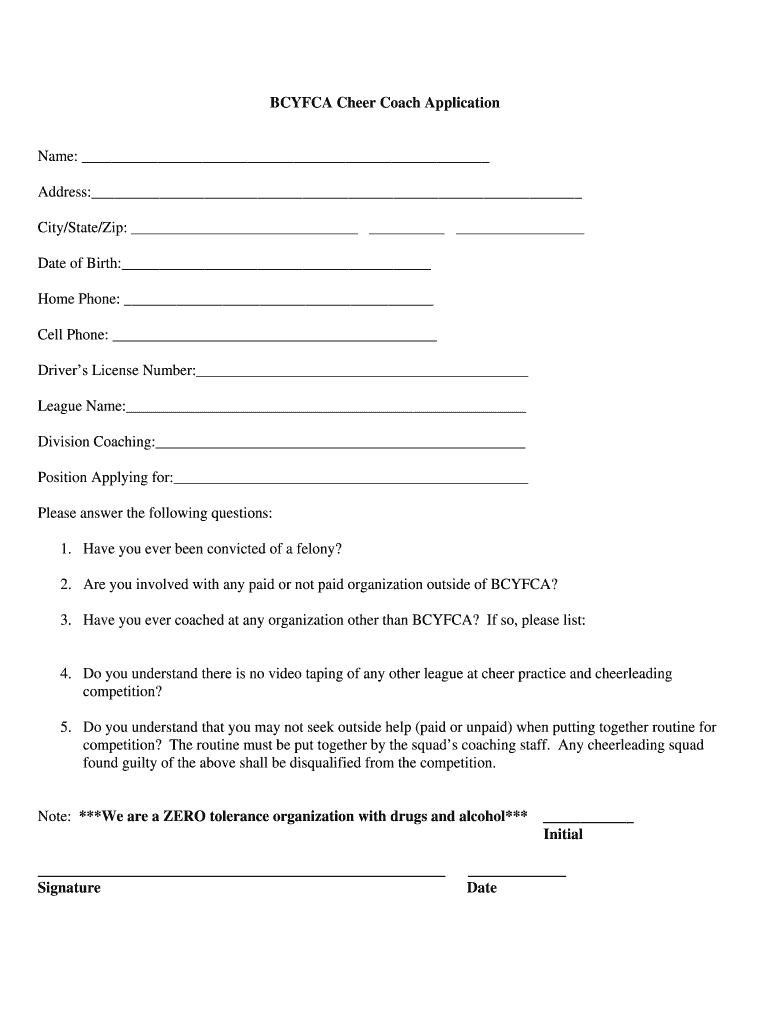 Cheer Coach Binder Printables Free: Fill Out &amp;amp; Sign Online | Dochub within Free Cheer Coach Printables