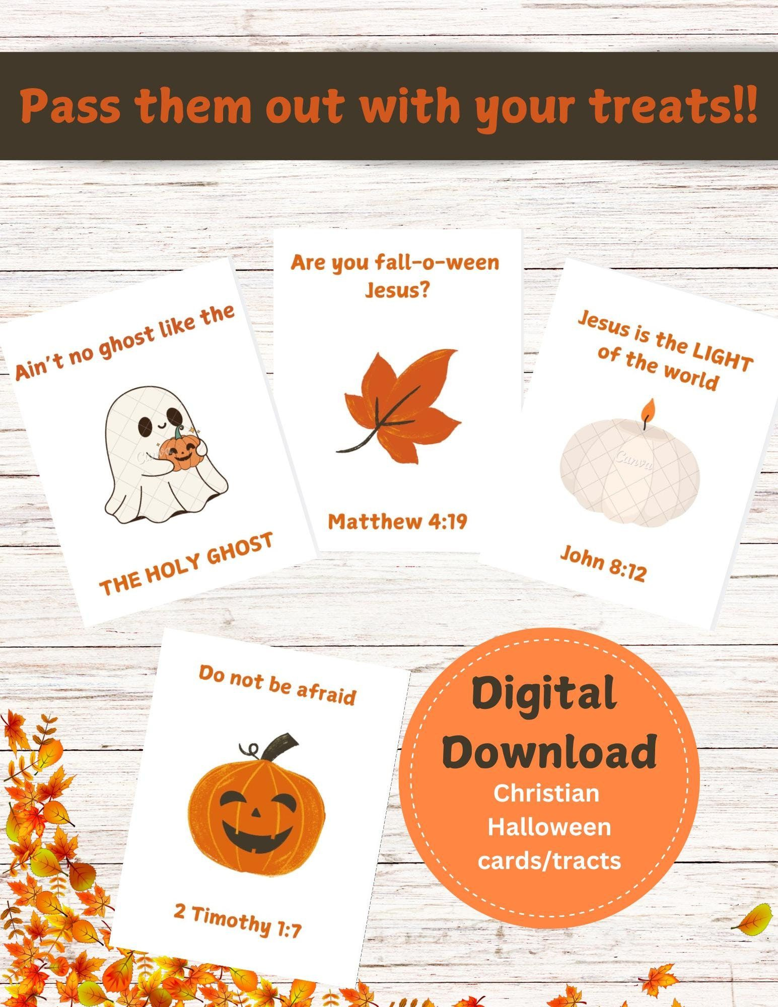 Christian Halloween Tracts in Free Printable Halloween Tracts
