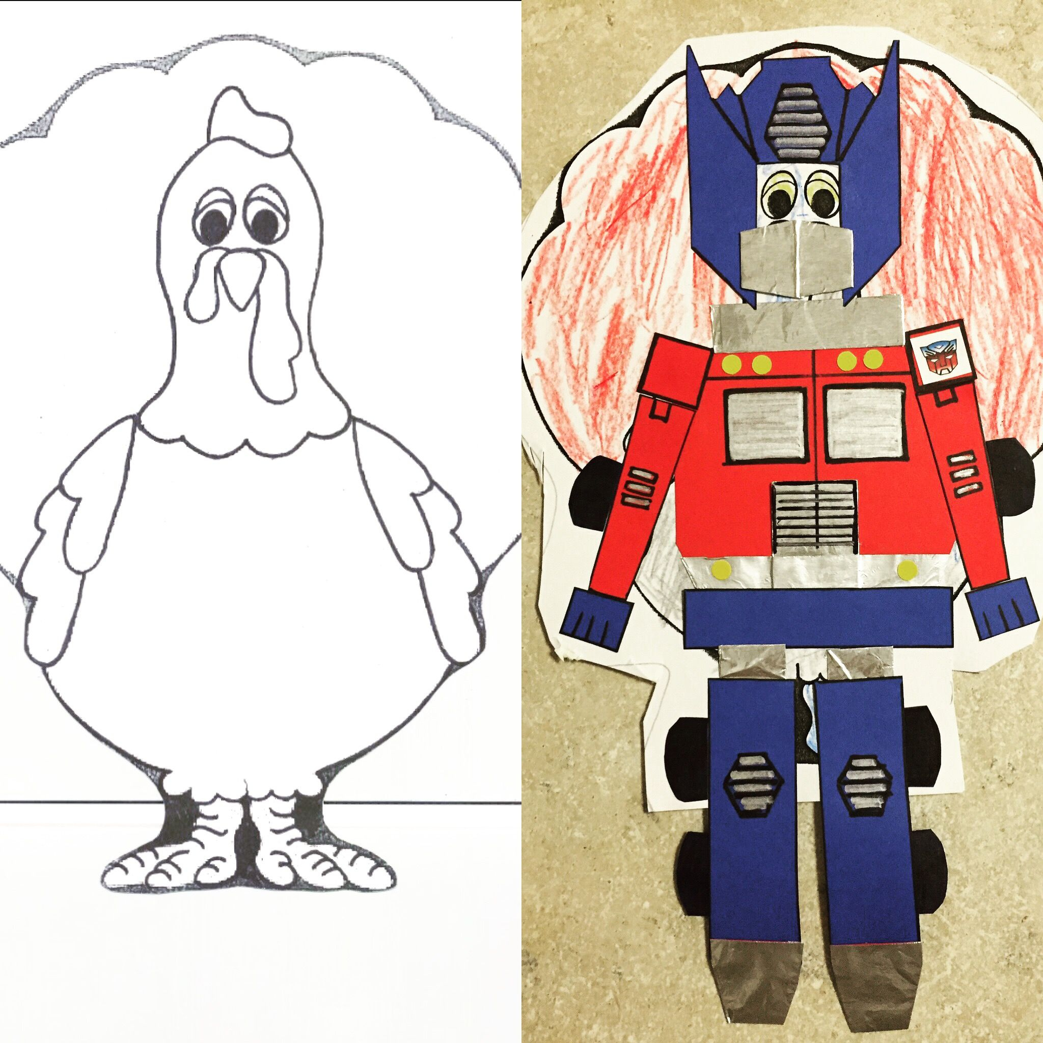 Cool Ideas intended for Robot Turkey in Disguise