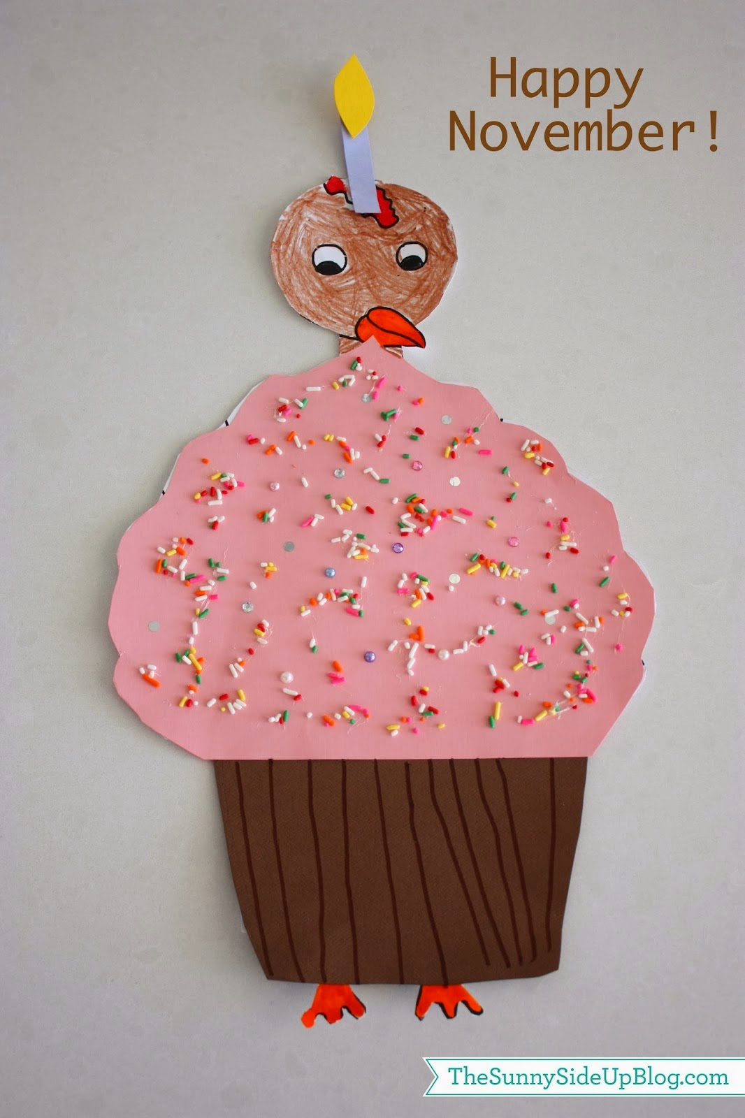 Creative Turkeys - The Sunny Side Up Blog throughout Cupcake Turkey in Disguise