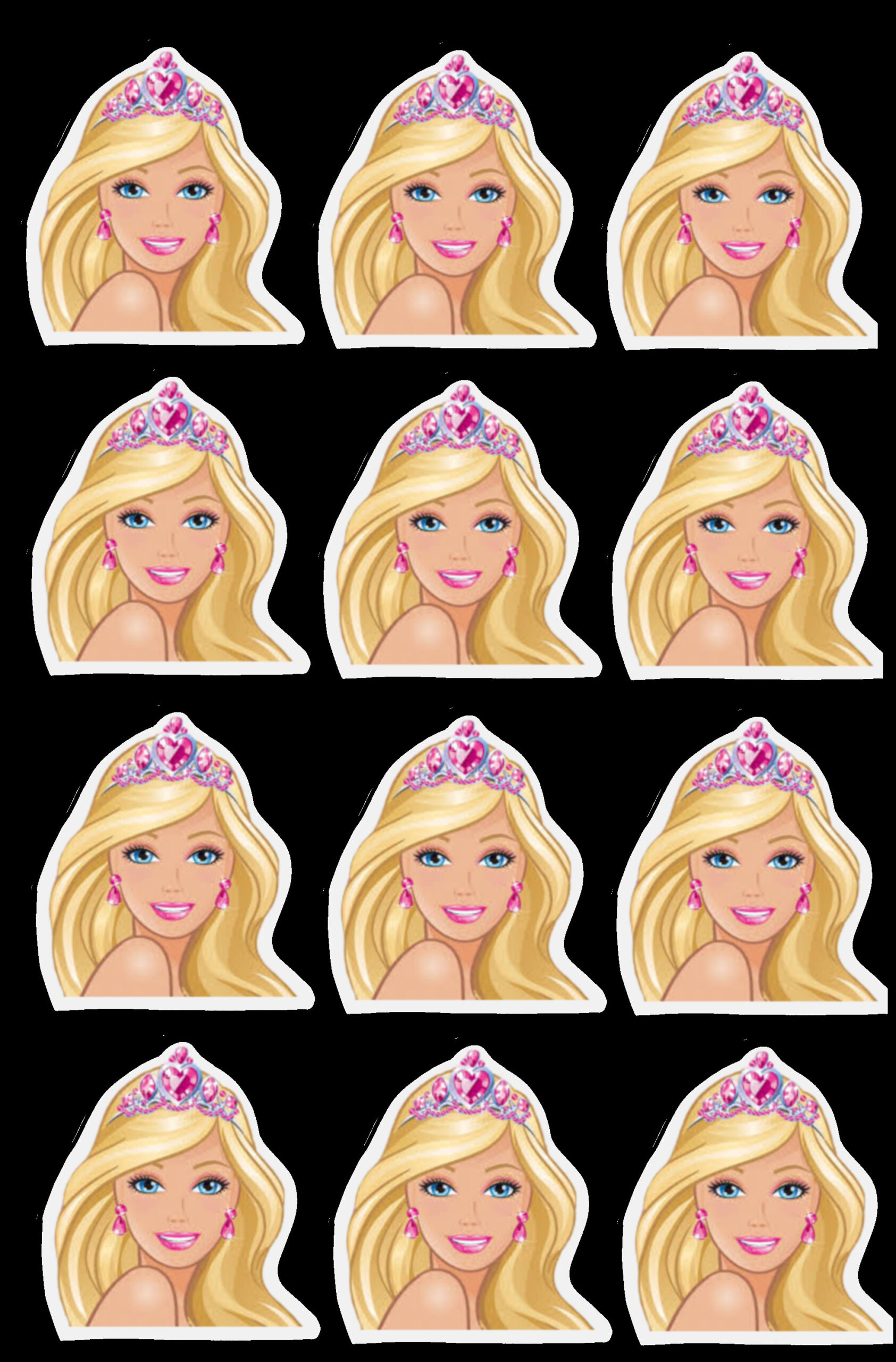 Cupcake Toppers Logo De Barbie Para Imprimir Free Printable Barbie within Free Printable Barbie Cupcake Toppers