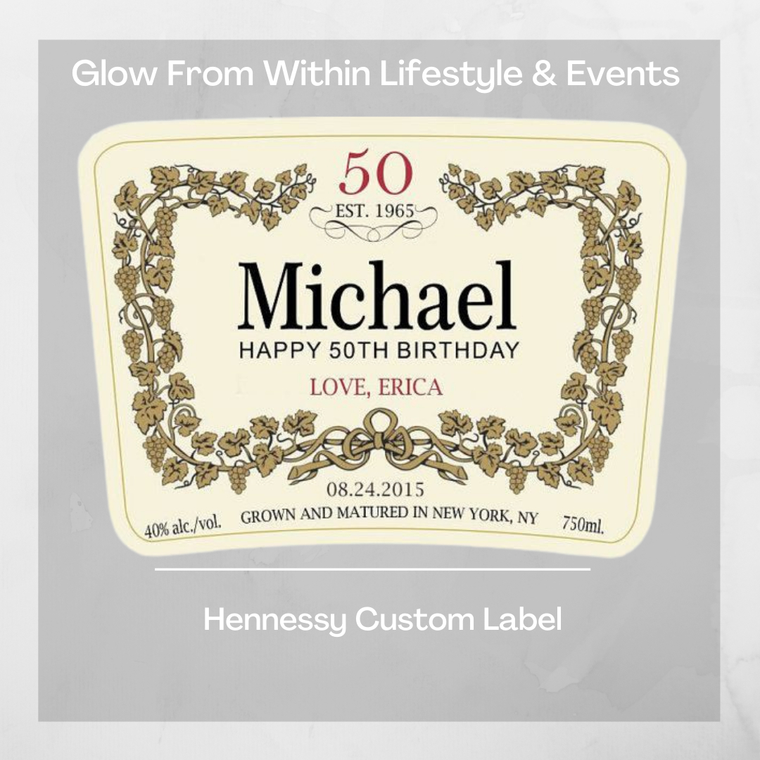 Custom Hennessy Label with Printable Hennessy Label Png