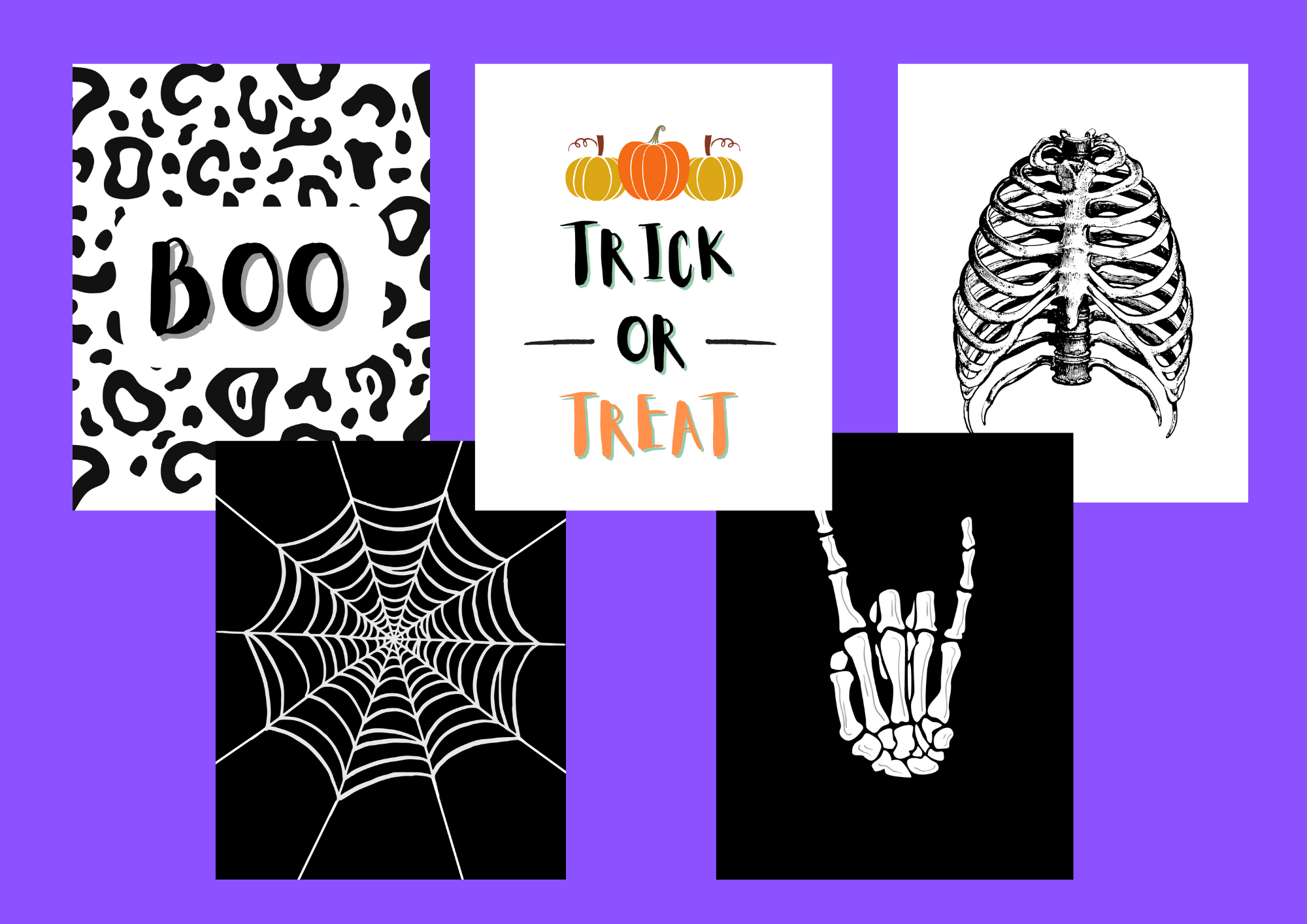 Cute, Spooky &amp;amp; Free Halloween Wall Art Prints - Super Busy Mum inside Free Halloween Printables Wall Art