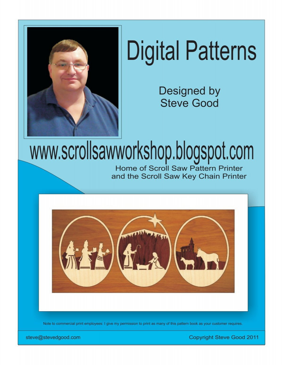 Digital Patterns - Steve Good within Free Printable Scroll Saw Patterns Steve Good
