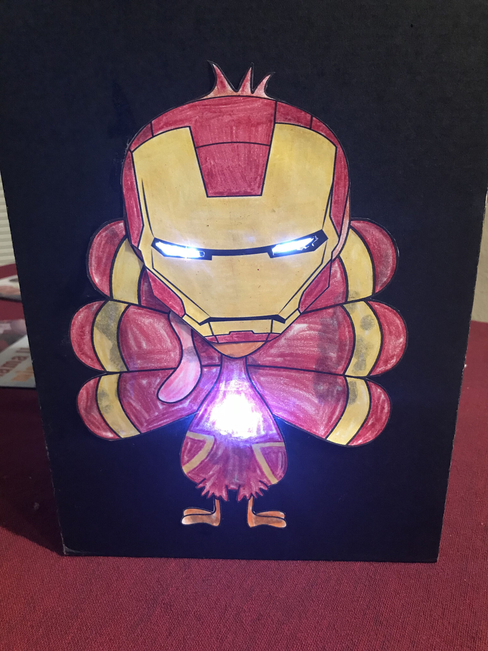 Discover 10 Cameron School And Disguise A Turkey Iron Man Ideas for Turkey in Disguise Iron Man