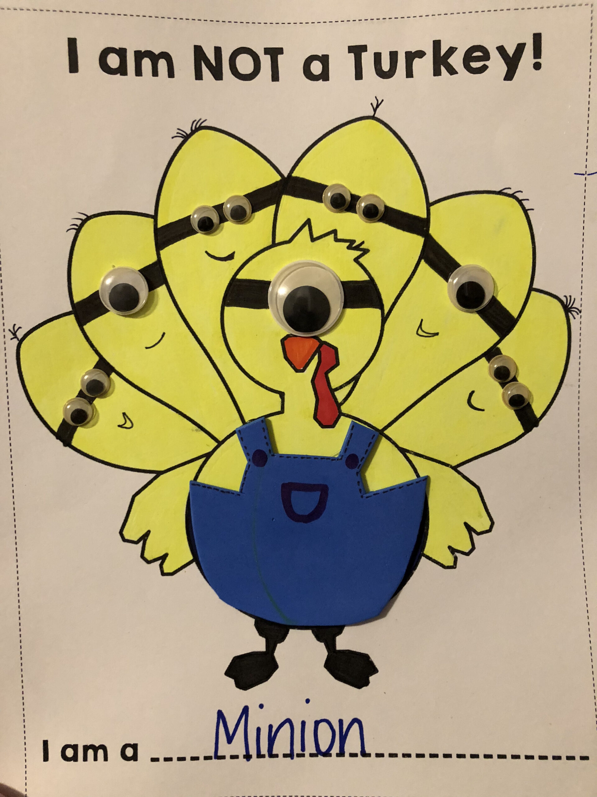 Discover 8 Projects For School And Turkey Disguise Ideas | Turkey for Minion Turkey in Disguise