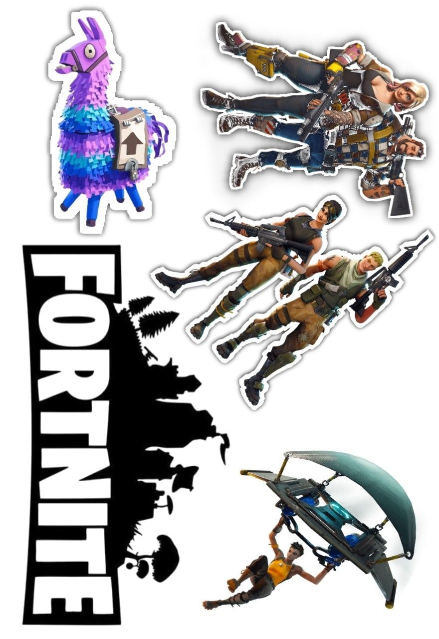 Discover 9 Dort Fortnite And Fortnite Marshmello Birthday Cake with Clipart Free Printable Fortnite Cake Topper Printable