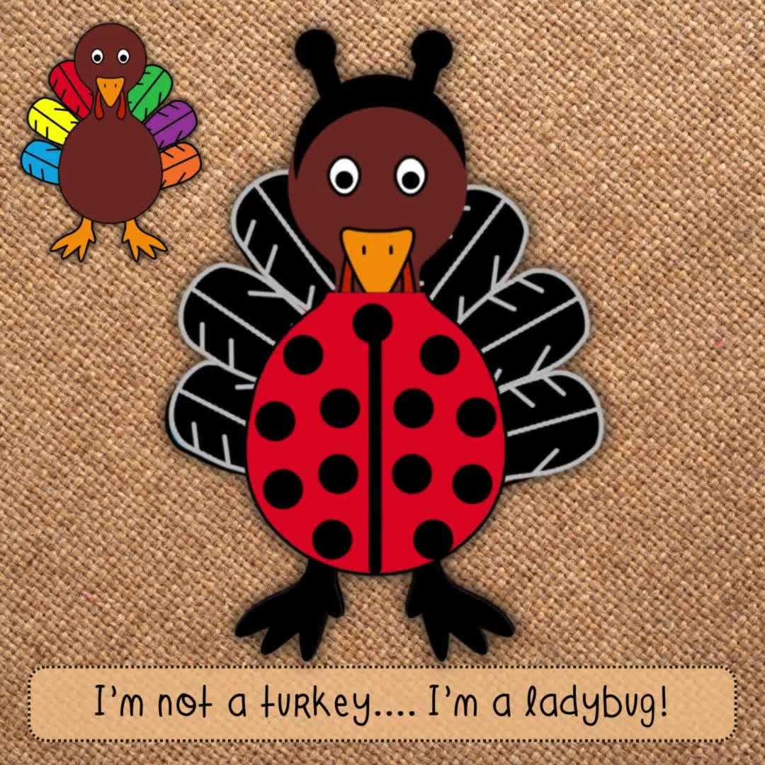 Disguise A Turkey, Animal Disguises, Turkey Costume Ideas, Cut And Paste  Craft, Turkey In Disguise, Paper Crafts, Homeschool Activity with regard to Turkey in Disguise Ladybug